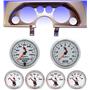 90-92 Camaro Silver Dash Carrier w/Auto Meter C2 Gauges