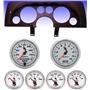 90-92 Camaro Black Dash Carrier w/Auto Meter C2 Gauges