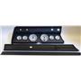 67 Chevelle Black Dash Carrier w/Auto Meter NV Gauges