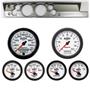 67-69 Barracuda Silver Dash Carrier w/ Auto Meter 5" Phantom II Gauges