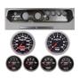 64 Chevelle Silver Dash Carrier w/ Auto Meter 3-3/8" Sport Comp II Gauges