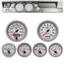 67-69 Barracuda Silver Dash Carrier w/ Auto Meter 5" Ultra-Lite II Gauges