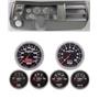 69 Chevelle Silver Dash Carrier w/ Auto Meter 3-3/8" Sport Comp II Gauges