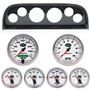 60-63 Chevy Truck Carbon Dash Carrier w/Auto Meter NV Gauges