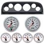 60-63 Chevy Truck Carbon Dash Carrier w/Auto Meter C2 Gauges