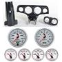 57 Bel Air Carbon Dash Carrier w/Auto Meter C2 Gauges