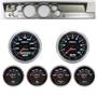67-69 Barracuda Silver Dash Carrier w/ Auto Meter 5" Cobalt Gauges