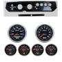64 Chevelle Carbon Dash Carrier w/ Auto Meter 3-3/8" Cobalt Gauges