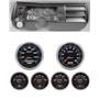 68 Chevelle Silver Dash Carrier w/ Auto Meter 3-3/8" Cobalt Gauges