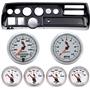 70-72 Chevelle Sweep Black Dash Carrier w/Auto Meter C2 Gauge Gauges