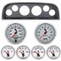 60-63 Chevy Truck Black Dash Carrier w/Auto Meter C2 Gauges