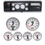73-79 Ford Truck Carbon Dash Carrier w/ Auto Meter 3-3/8" NV Gauges