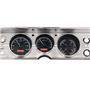 Dakota Digital 64 65 Chevy Chevelle El Camino Analog Dash Gauges Kit Black Alloy Red VHX-64C-CVL-K-R