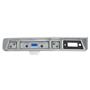 Dakota Digital 66 Chevy Impala/Caprice Analog Gauges Silver Blue VHX-66C-IMP-S-B