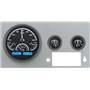 Dakota Digital 55 - 86 Jeep CJ VHX Analog Dash Gauges System Instruments Black Alloy Blue VHX-55J-K-