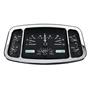 Dakota Digital 1933-34 Ford Car Analog Gauges Black Alloy White VHX-33F-K-W