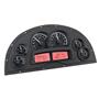 Dakota Digital 67-69 Camaro Marquez Analog Gauges Black Red VHX-1200-K-R