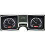 Dakota Digital 68 Chevy Chevelle El Camino Analog Dash Gauges Black Alloy Red VHX-68C-CVL-K-R