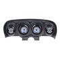 1969 Ford Mustang VHX System, Silver Face - Blue Display
