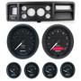 73-79 Ford Truck Black Dash Carrier w/ Auto Meter 3-3/8" GT Gauges