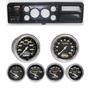 73-79 Ford Truck Carbon Dash Carrier w/ Auto Meter Carbon Fiber Electric Gauges