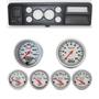 73-79 Ford Truck Black Dash Carrier w/ Auto Meter Ultra-Lite Electric Gauges