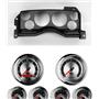 90-93 Mustang Black Dash Carrier w/ Auto Meter American Muscle Gauges