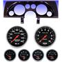 90-92 Camaro Carbon Dash Carrier w/Auto Meter Sport Comp Electric Gauges