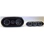 62-64 Nova Carbon Dash Carrier w/Auto Meter Carbon Gauges