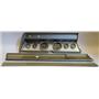 66 Chevelle Silver Dash Carrier w/ Auto Meter Carbon Fiber Gauges