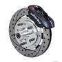 Wilwood 59-64 Impala Front Disc Brake Kit 11.75" Drilled Rotor Black Caliper