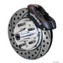 Wilwood 59-64 Impala Front Disc Brake Kit 11" Drilled Rotor Black