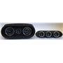 62-64 Nova Black Dash Carrier w/Auto Meter Carbon Gauges