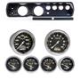 64 Chevelle Carbon Dash Carrier w/ Auto Meter 5" Carbon Fiber Electric Gauges