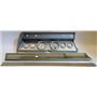66 Chevelle Silver Dash Carrier w/ Auto Meter Ultra Lite Electric Gauges