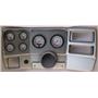 84-87 Chevy Truck Silver Dash Carrier w/Auto Meter Phantom Electric Gauges