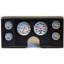 78-81 Chevy G Body Black Dash Carrier w/ Auto Meter Phantom Electric Gauges