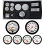 84-87 Chevy Truck Black Dash Carrier w/Auto Meter Phantom Electric 5" Gauges