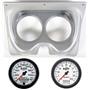 67 68 F Body Silver Dash Carrier w/Auto Meter 5" Phantom II Gauges