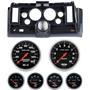 69 Camaro Carbon Dash Carrier w/Auto Meter Sport Comp Electric 5" Gauges
