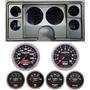 78-81 Chevy G Body Silver Dash Carrier w/ Auto Meter Sport Comp II Gauges