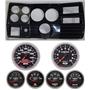 84-87 Chevy Truck Carbon Dash Carrier w/ Auto Meter Sport Comp II 5" Gauges