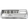 70-72 Chevelle Sweep Silver Dash Carrier w/Auto Meter Carbon Gauges