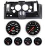 69 Camaro Black Dash Carrier w/Auto Meter Sport Comp Electric 5" Gauges