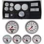 84-87 Chevy Truck Black Dash Carrier w/ Auto Meter Ultra Lite II 5" Gauges