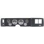79-81 Camaro Black Dash Carrier w/Auto Meter Carbon Fiber Gauges