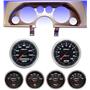 90-92 Camaro Silver Dash Carrier w/ Auto Meter Cobalt Gauges