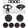 55-56 Bel Air Carbon Dash Carrier w/Auto Meter Sport Comp Electric Gauges