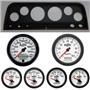 65-66 Chevy Truck Black Dash Carrier w/ Auto Meter Phantom II Gauges