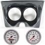 67 68 F Body Carbon Dash Carrier w/Auto Meter 5" Ultra Lite II Gauges